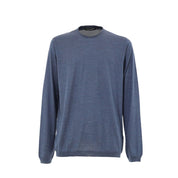 Blue Silk Sweatshirt