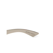 Bottega Veneta Silver Metal Wraparound Sunglasses