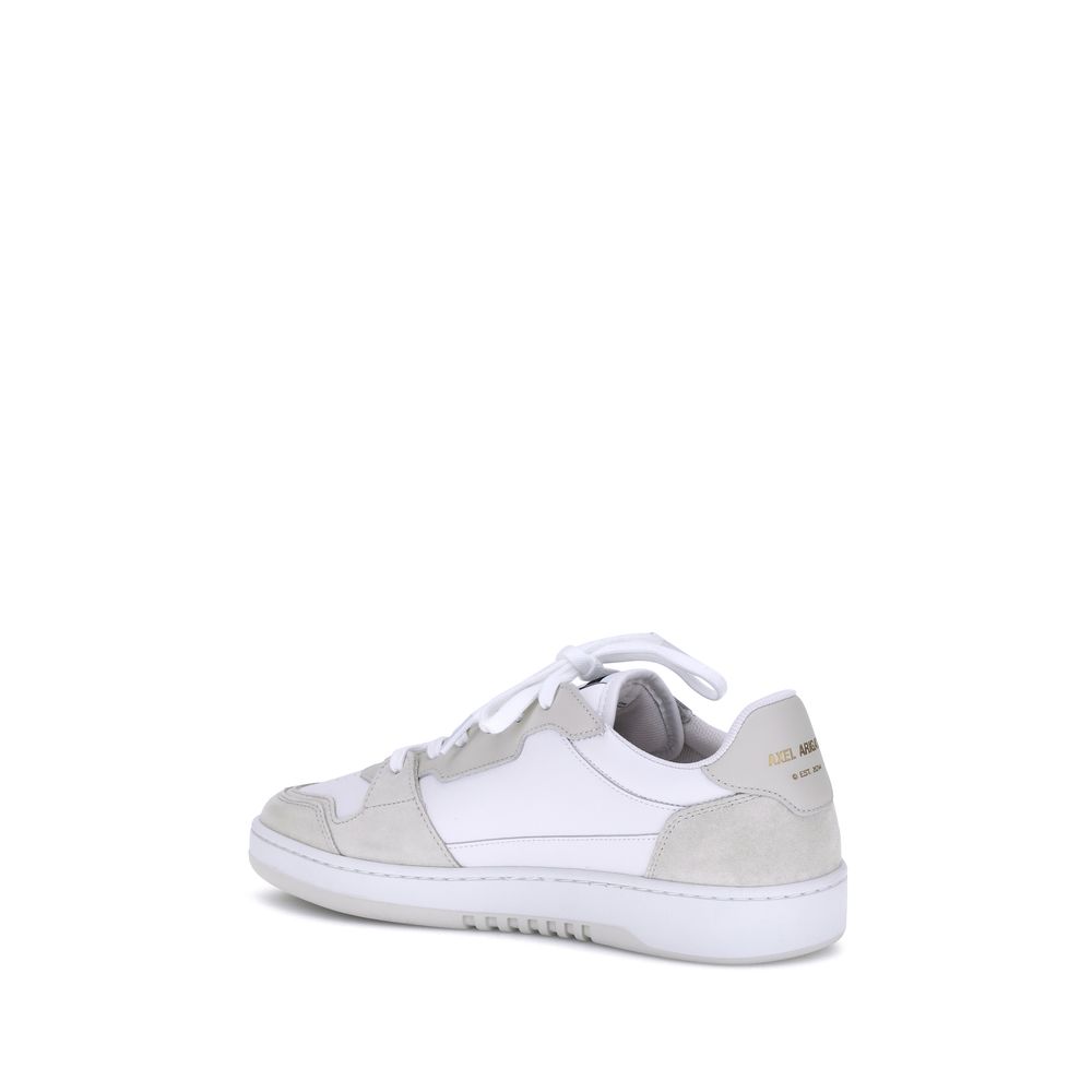Axel Arigato White Calf Leather Low Top Sneakers
