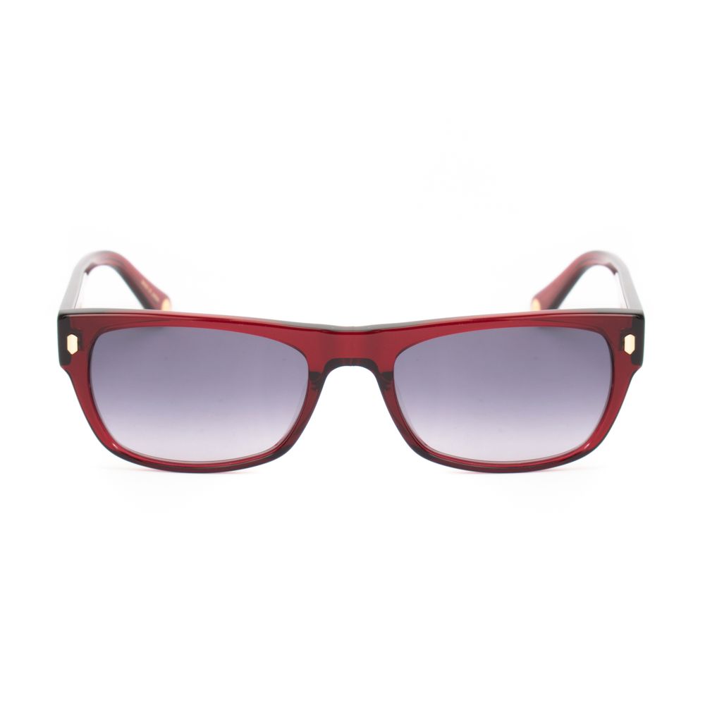 Belstaff Red Grey Multicolor Acetate Sunglasses