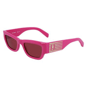 Karl Lagerfeld Pink Purple Injected Sunglasses