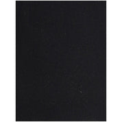 Svarta tröjor i merinoull med höggolv