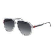 Hugo Boss Grey Stainless Steel Sunglasses