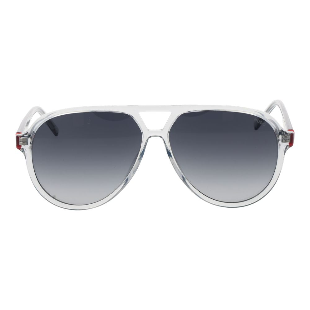 Hugo Boss Grey Stainless Steel Sunglasses