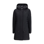 Svart Parka i Polyester