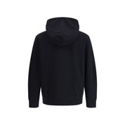 Black Cotton Couture Seam Hoodie