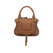 Brown Calf Leather Shoulder Bag Marcie