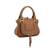 Brown Calf Leather Shoulder Bag Marcie