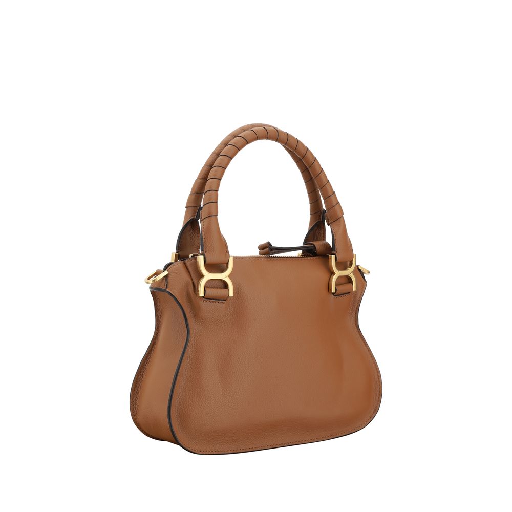 Brown Calf Leather Shoulder Bag Marcie