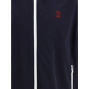 Blå Polyamid Skaljacka - Brunello Cucinelli