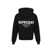 Svarta bomullssweatshirts