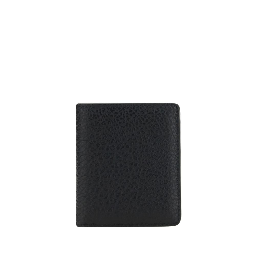 Maison Margiela Black Calf Leather Wallet