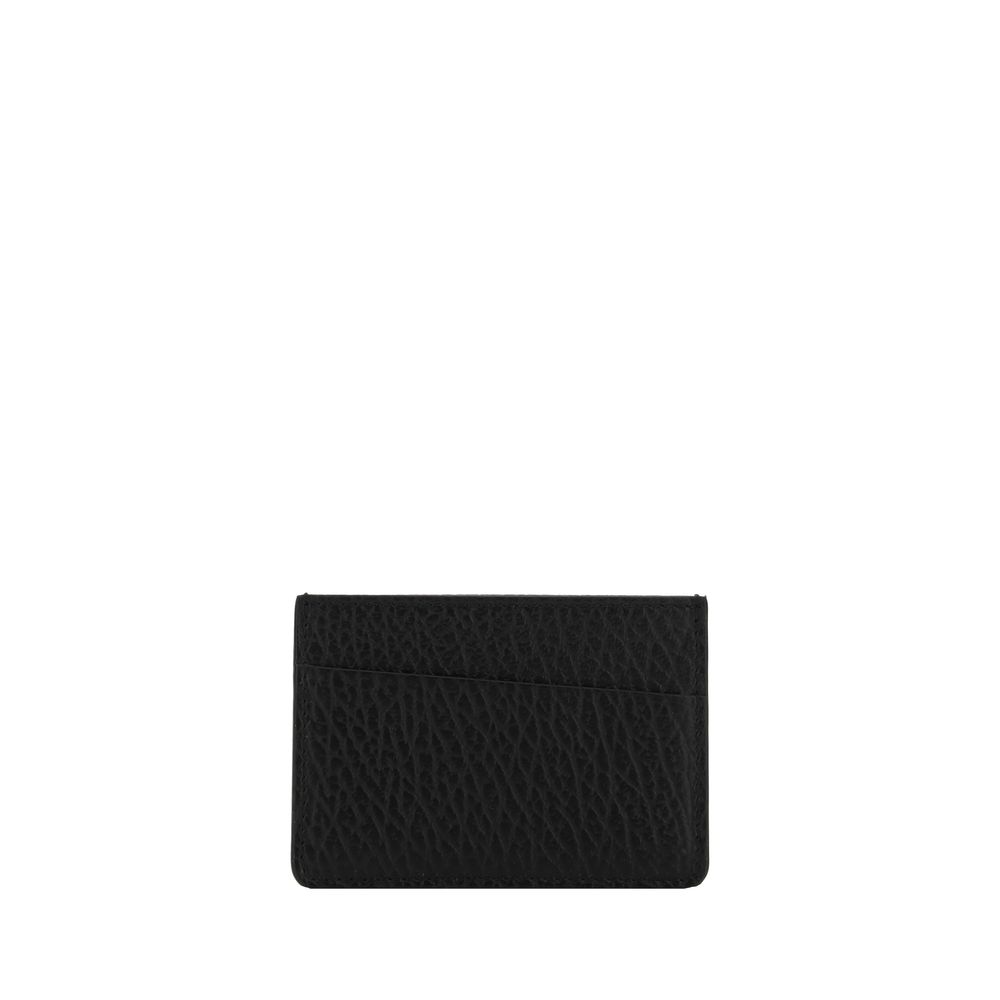 Maison Margiela Black Calf Leather Card Holder