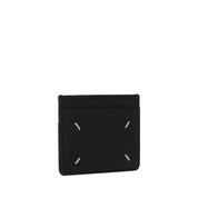 Maison Margiela Black Calf Leather Card Holder