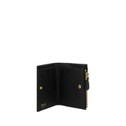 Bos Taurus plånbok i svart kalvskinn