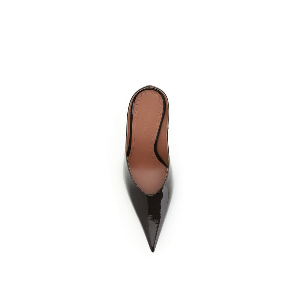 Amina Muaddi Anok Décolleté Mules 105mm stilettklack