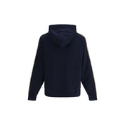 Blå bomullssweatshirt