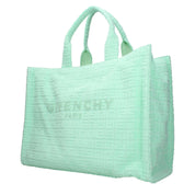 Givenchy Green Fabric Handbag with Logo