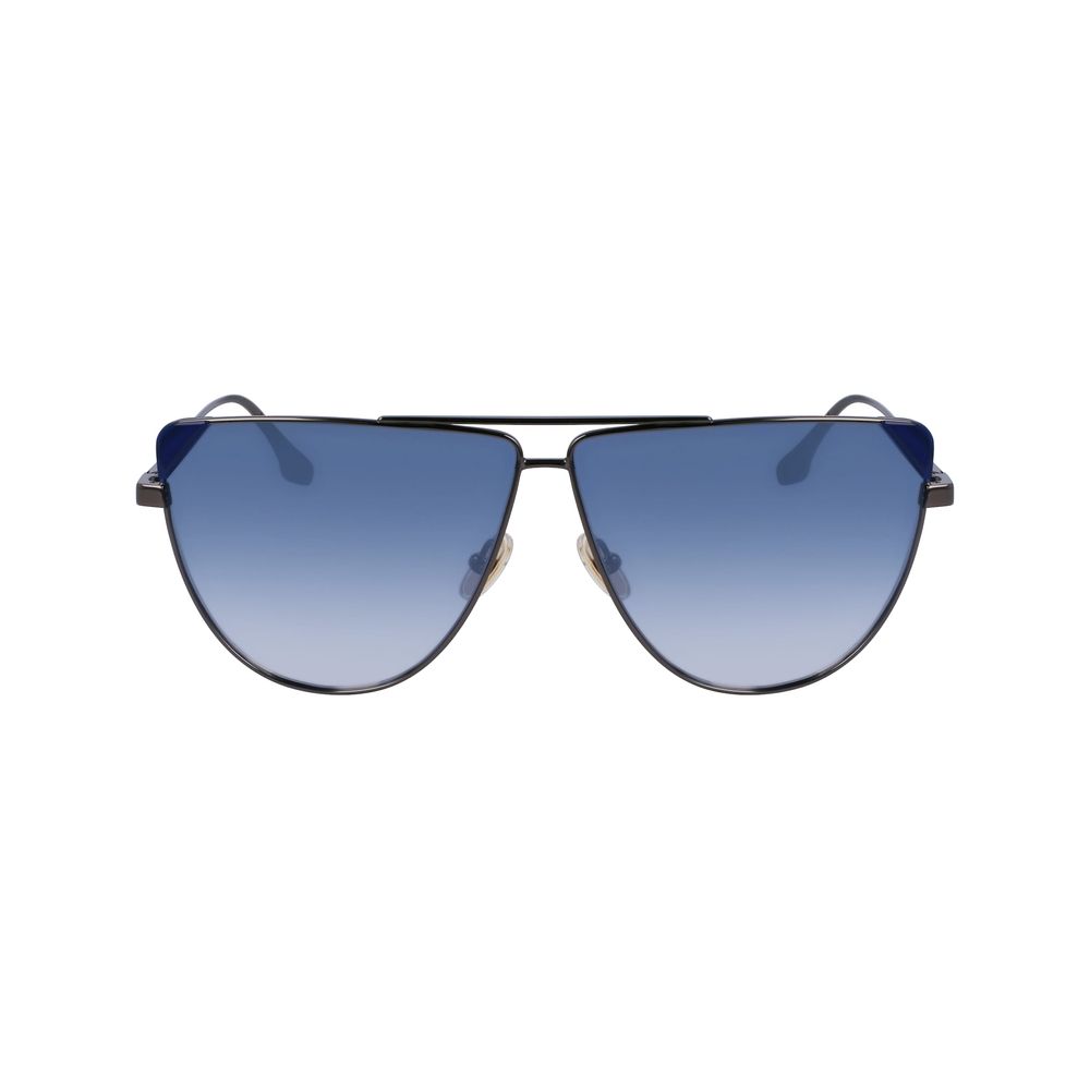 Victoria Beckham Blue Metal Sunglasses