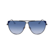 Victoria Beckham Blue Metal Sunglasses