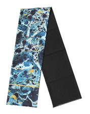 Multicolor Marble Foulard Neck Scarf - Dolce & Gabbana