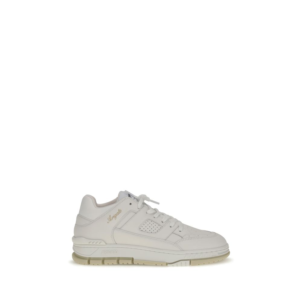 Axel Arigato White Calf Leather Low Top Sneakers