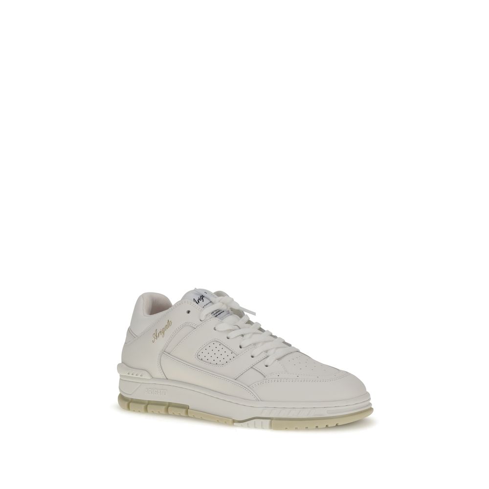 Axel Arigato White Calf Leather Low Top Sneakers