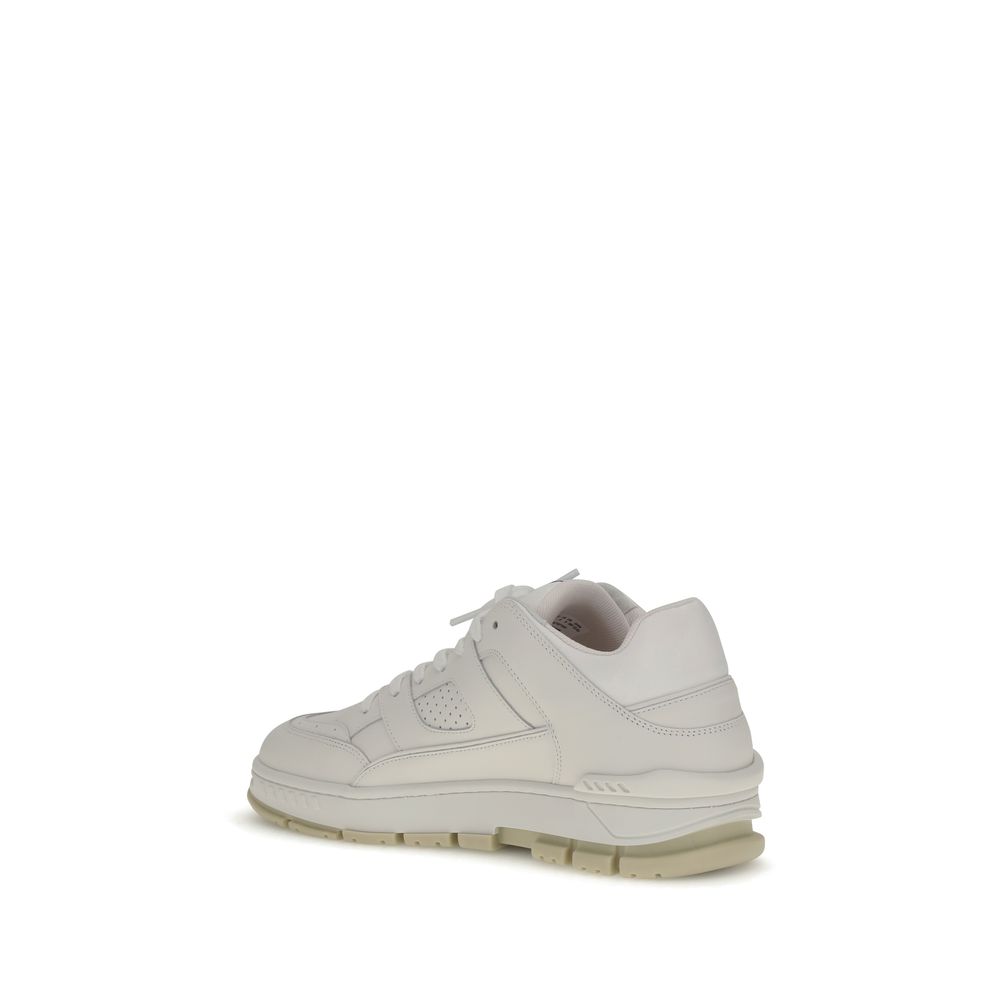 Axel Arigato White Calf Leather Low Top Sneakers