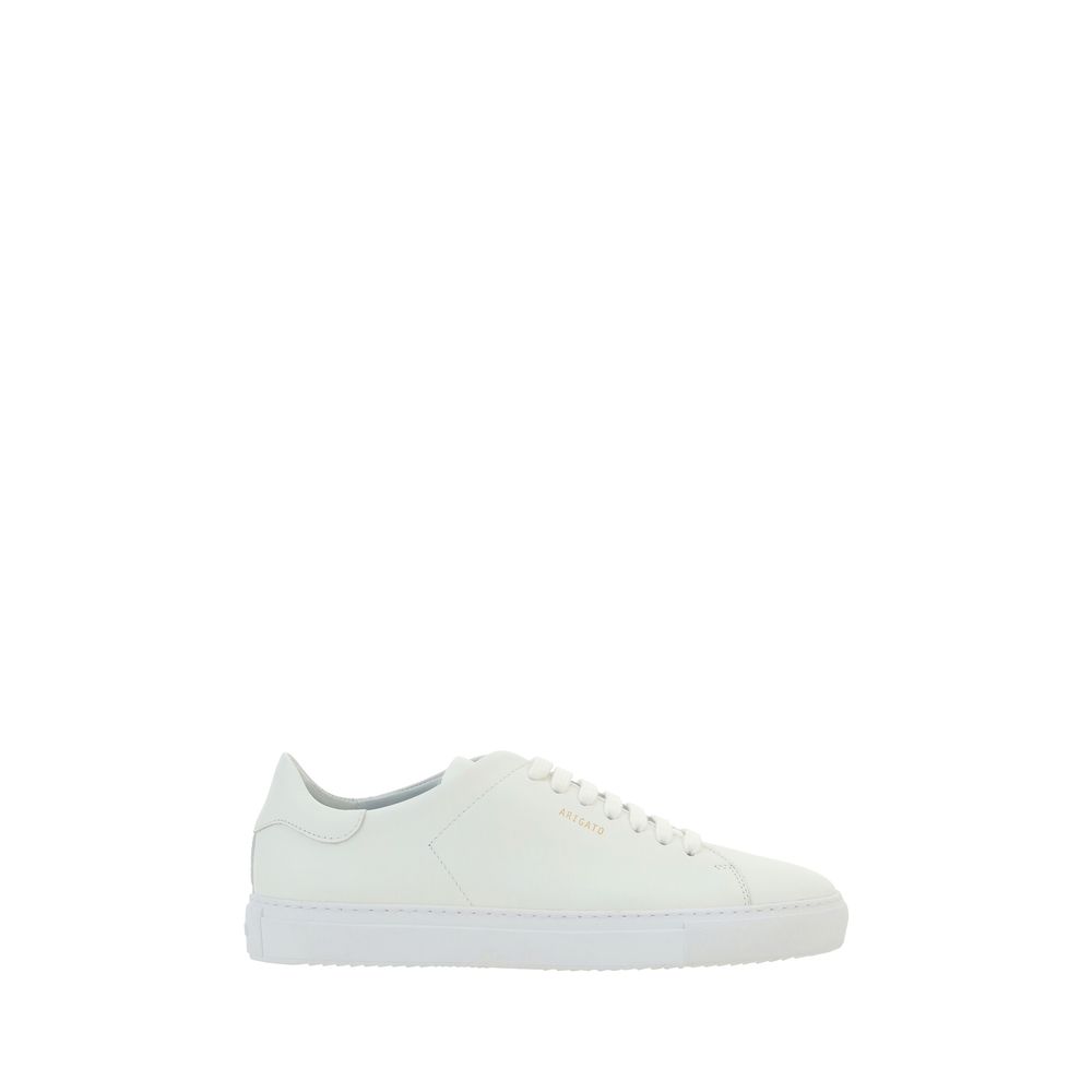 Axel Arigato White Calf Leather Low Top Sneakers