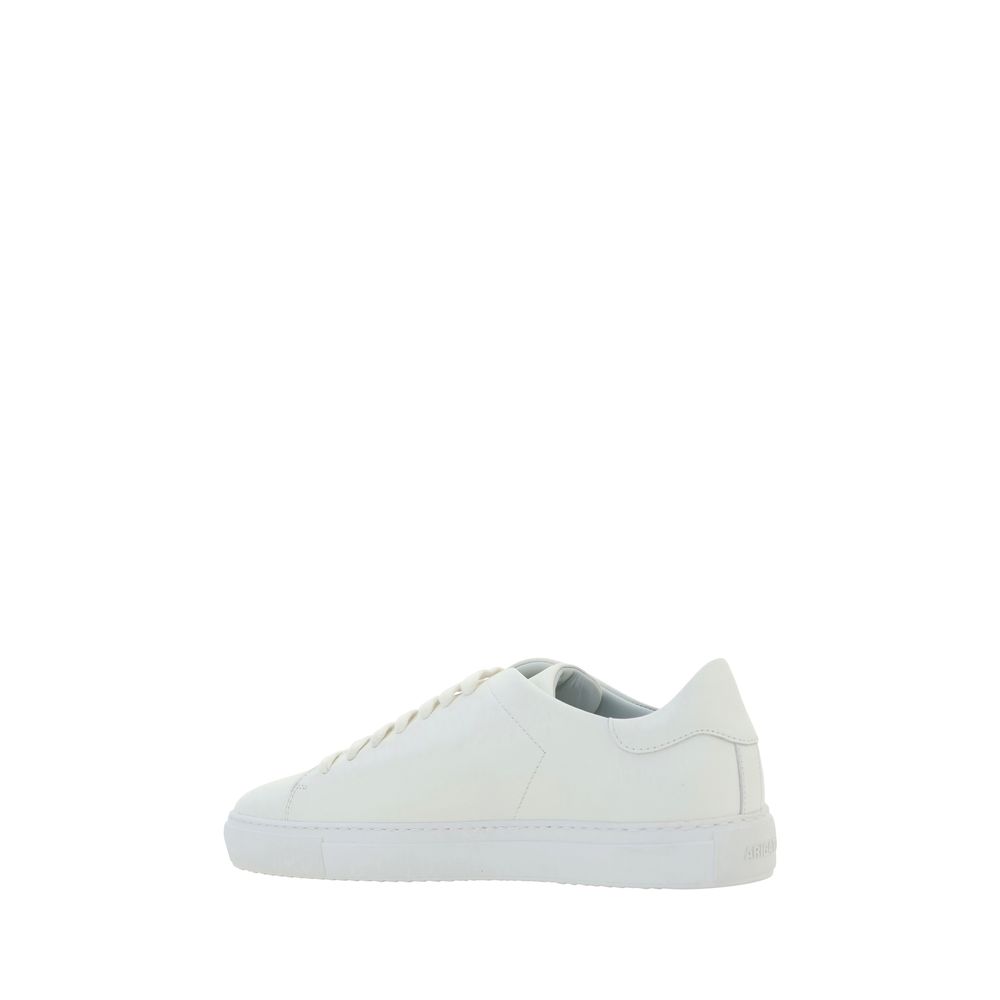 Axel Arigato White Calf Leather Low Top Sneakers