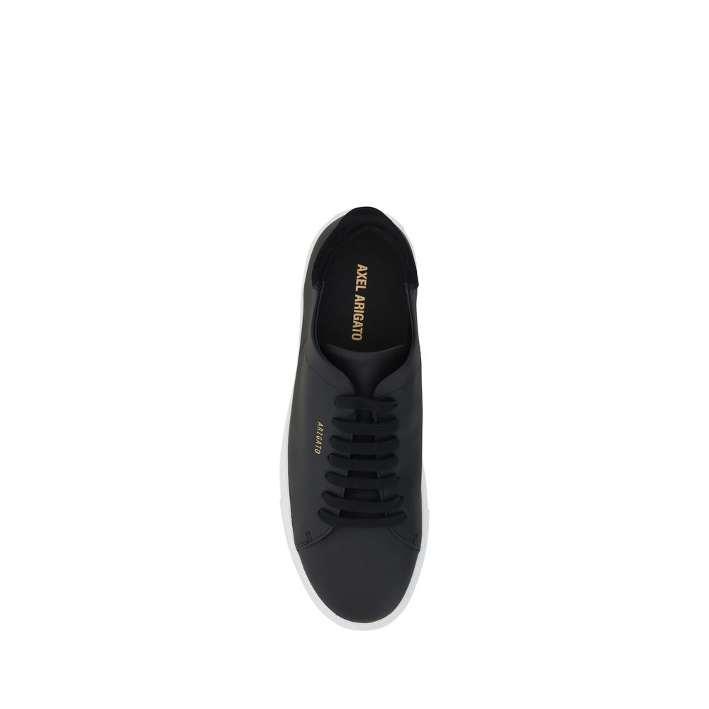 Axel Arigato Black Calf Leather Low Top Sneakers