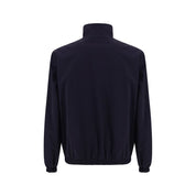 Blå vändbar skaljacka i polyamid