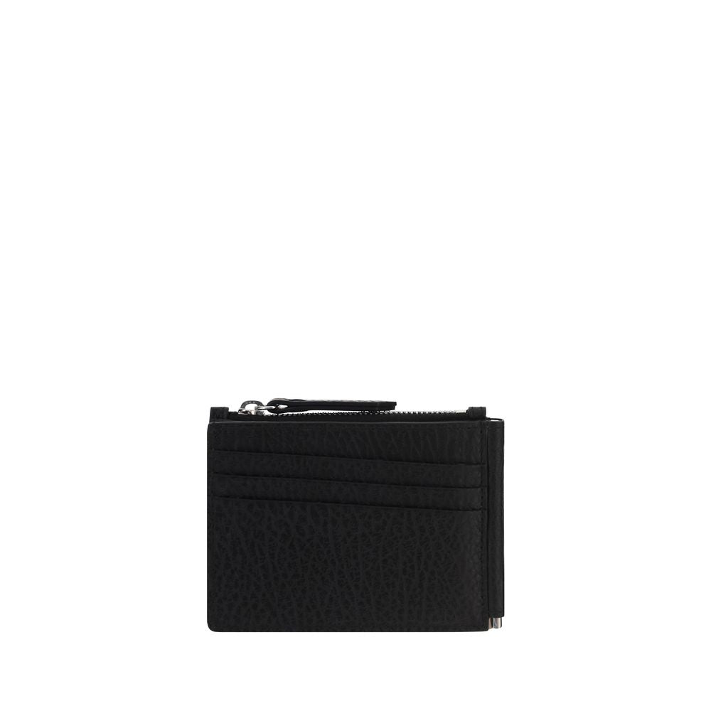 Maison Margiela Black Calf Leather Card Holder