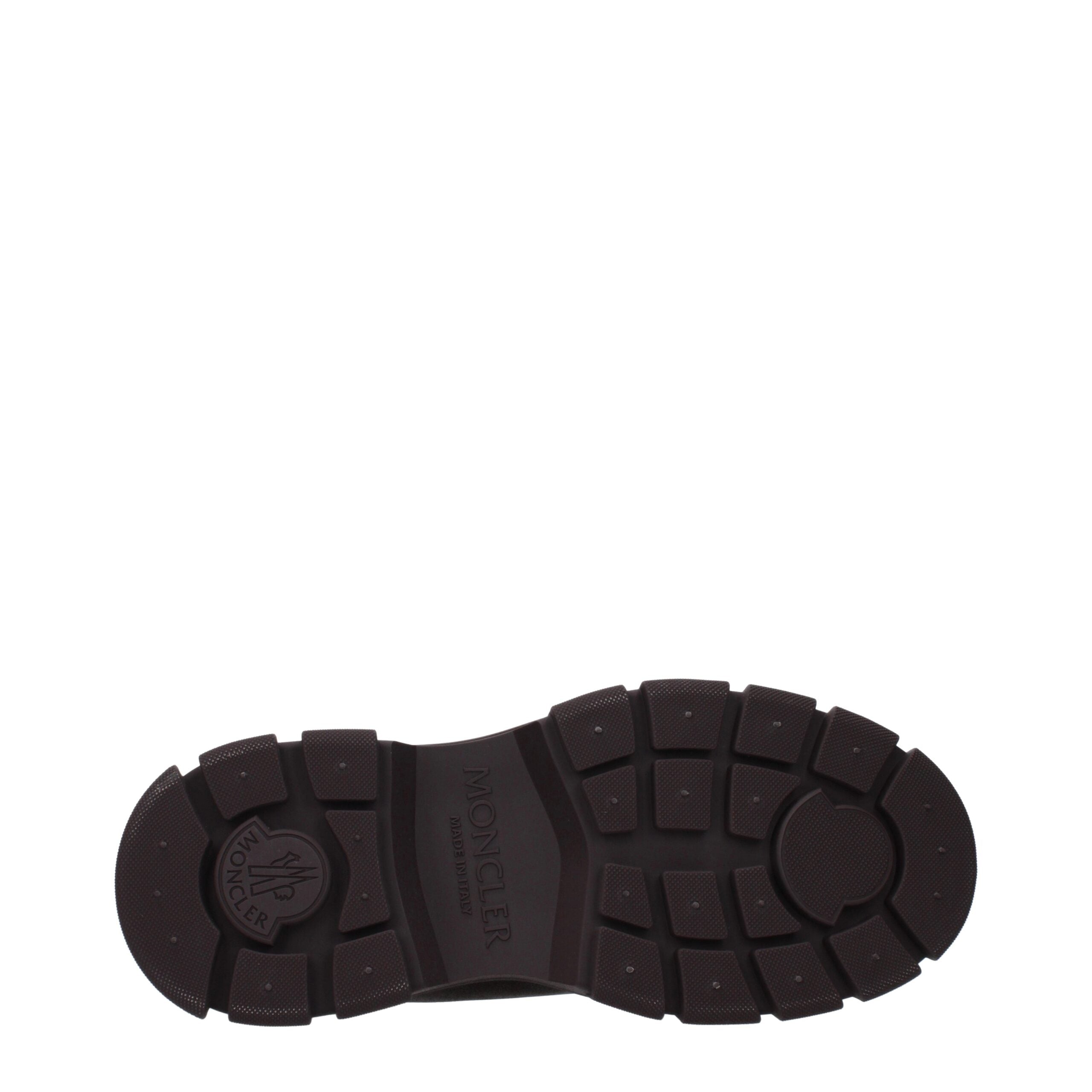 Bruna mockastövlar med vintage-effekt