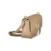 Furla Beige Leather Iride Bag