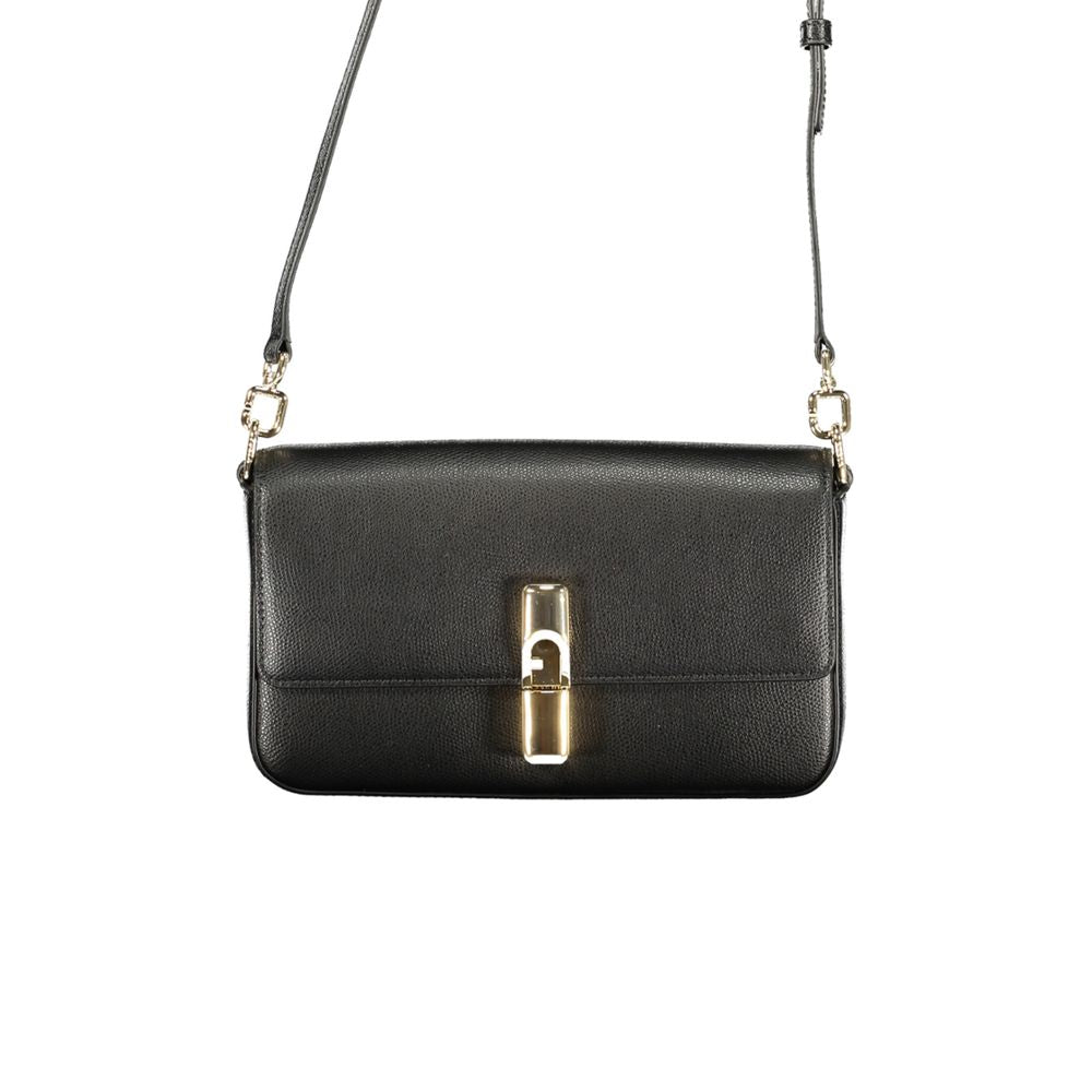 Furla Nero Leather Handbag
