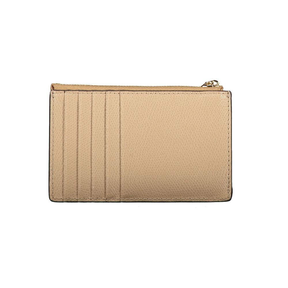 Furla Nero Leather Zip Around Wallet