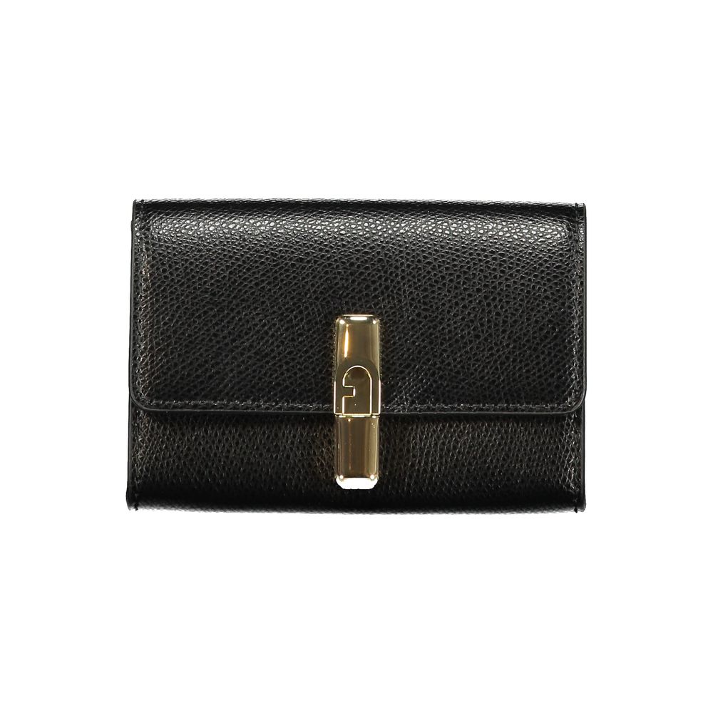 Furla Nero Leather Iris Wallet