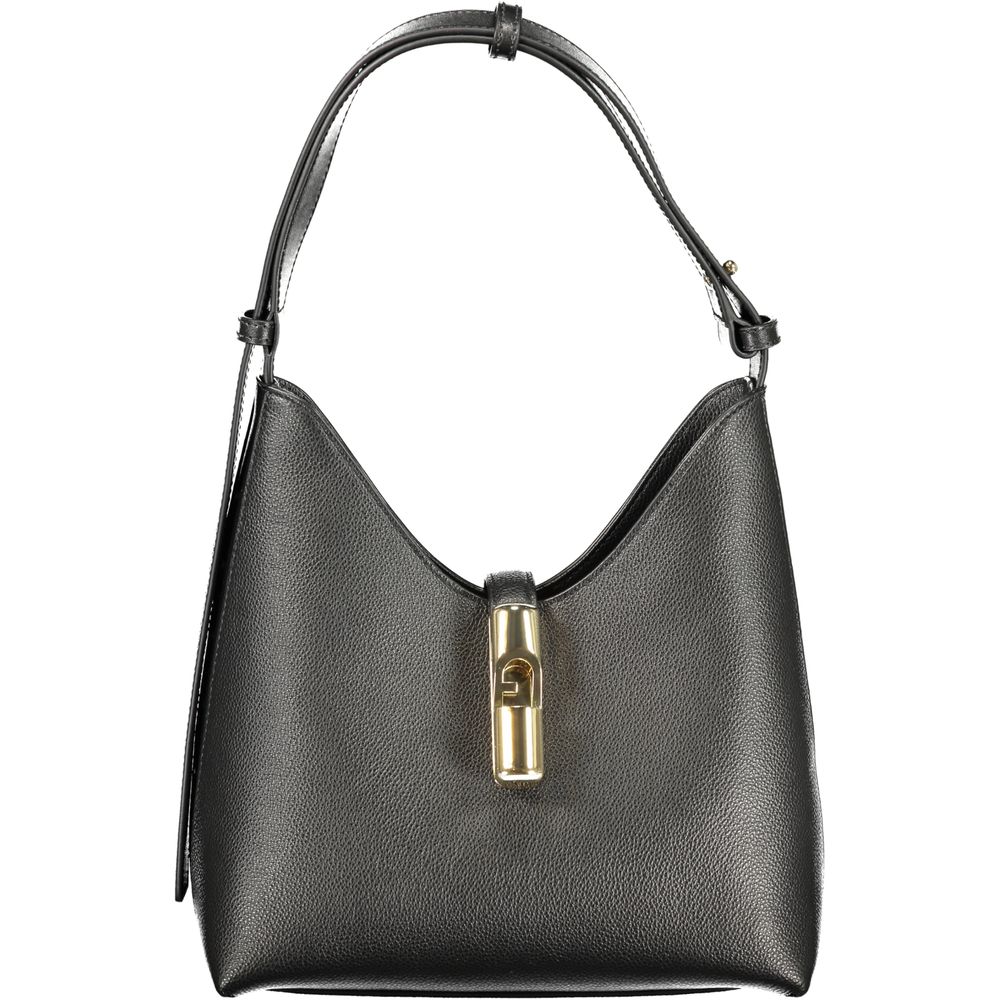 Furla Nero Leather Handbag