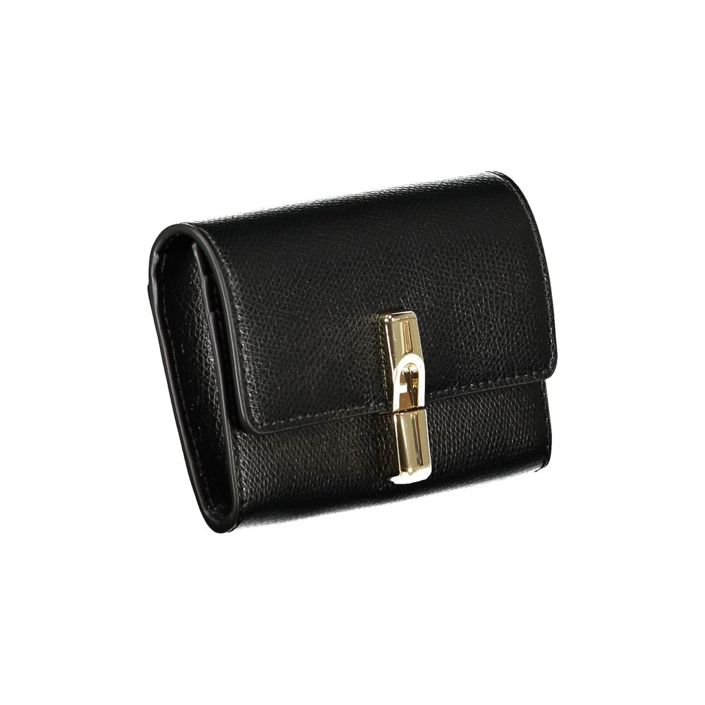 Furla Nero Leather Iris Wallet