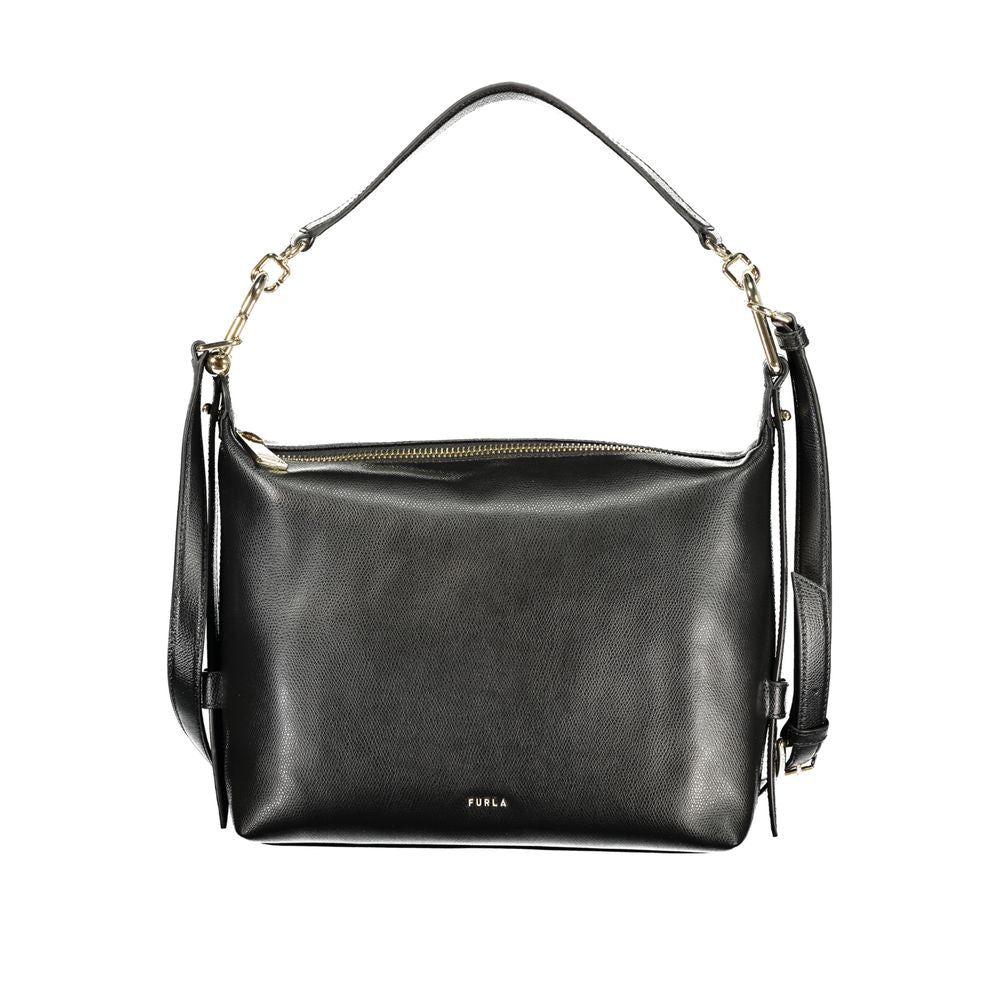 Furla Nero Leather Handbag