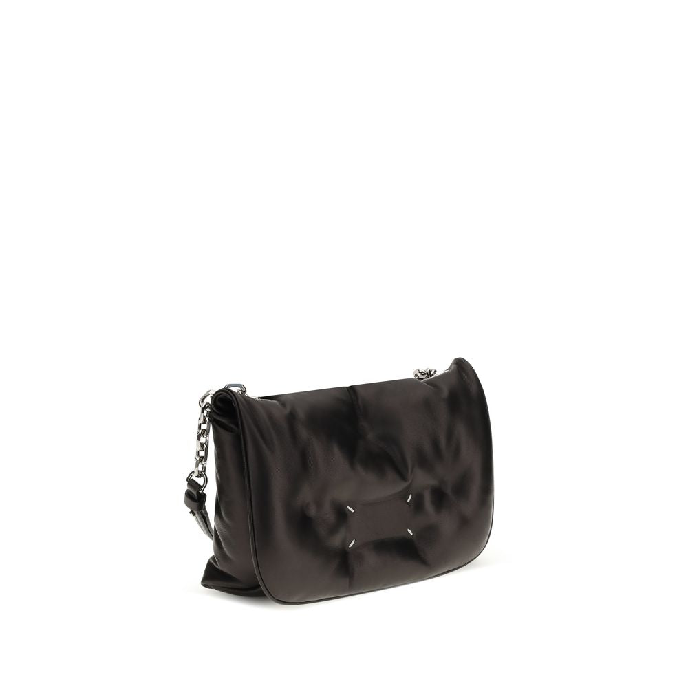 Maison Margiela Black Lambskin Shoulder Bag