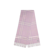 Flerfärgad kashmirhalsduk med broderi