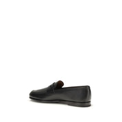 Church's Black Calf Leather Slip-On Loafers