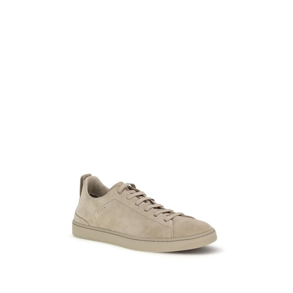 Church's Gray Suede Low Top Sneakers