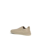Church's Gray Suede Low Top Sneakers