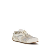 Axel Arigato Beige Calf Leather Low Top Sneakers