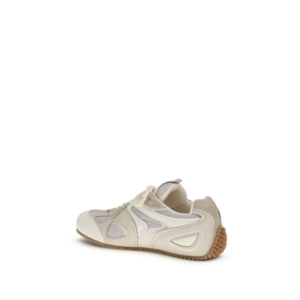 Axel Arigato Beige Calf Leather Low Top Sneakers