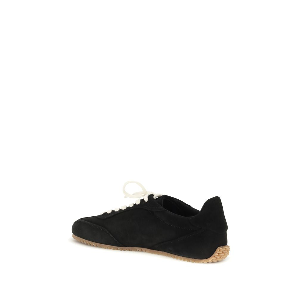 Axel Arigato Black Calf Leather Low Top Sneakers