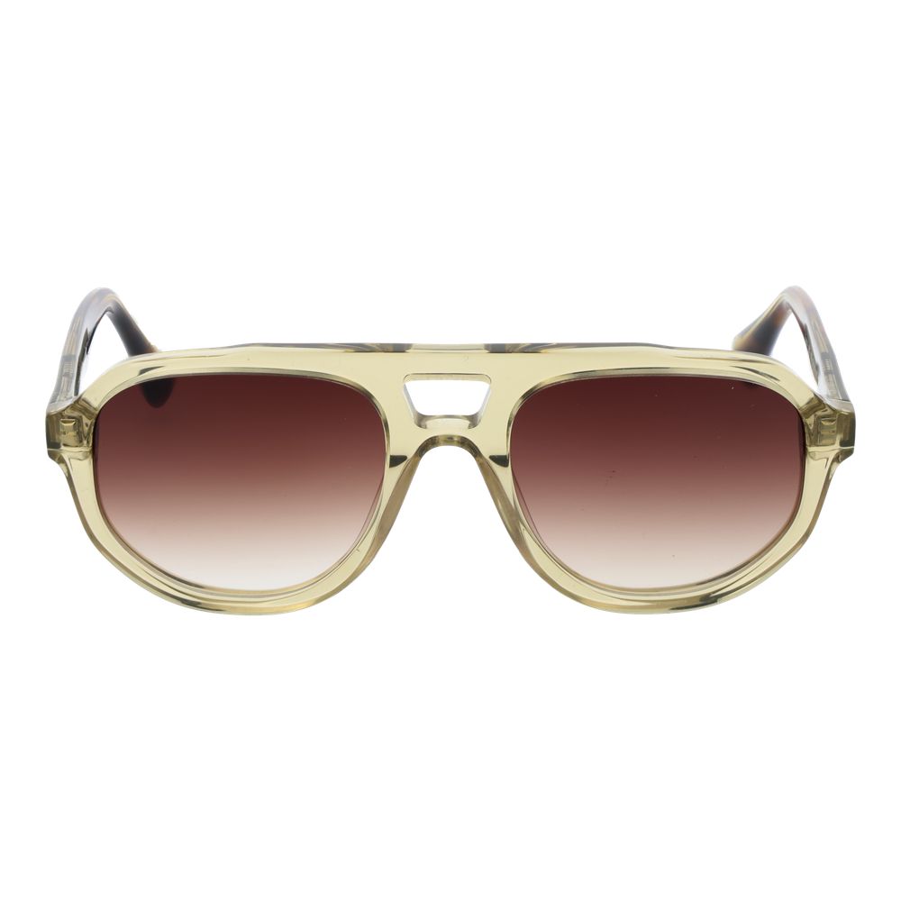 Ted Baker Olive Acetate Aviator Sunglasses